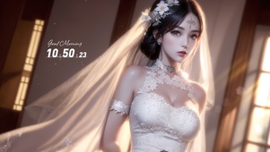 唯美婚纱新娘