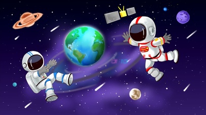 星空太空流浪地球宇航服宇宙