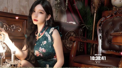 清纯性感旗袍女神