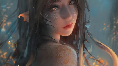 美人鱼公主--超清4K电脑壁纸