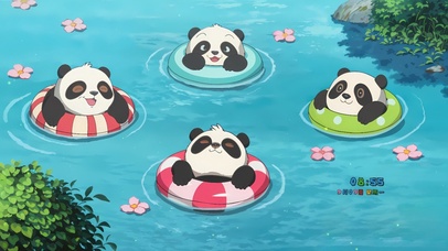 无敌小可爱熊猫主题