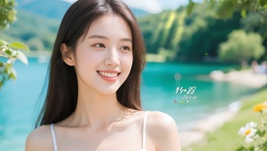 爱笑的女孩运气不差