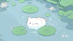 漫游荷塘