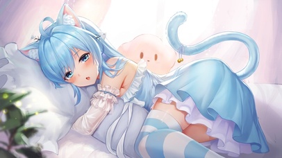 懒散可爱猫耳娘