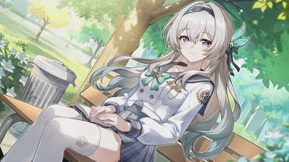 流萤 春日手信 动态壁纸