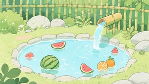夏日小池塘