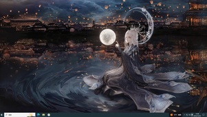湖中月光仙子