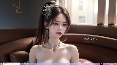 鬼刀风格清纯礼服少女