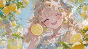 二次元柠檬少女