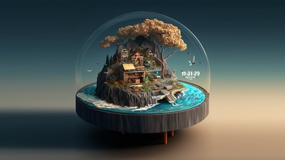 唯美治愈小岛屿