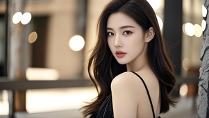 美女回眸