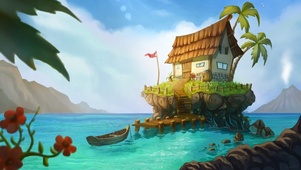 4k海上小屋