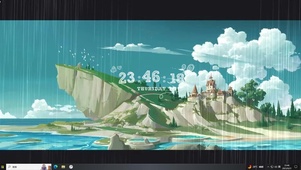 落雨悬崖  主题