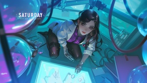 眼睛透出星辰的光辉
