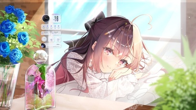 夏日唯美午睡少女