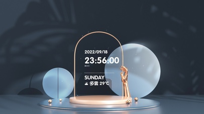 4K 立体光影桌面