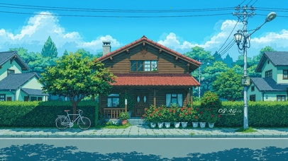 绿意盎然护眼桌面