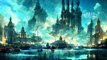 4k 唯美梦幻秘境城堡