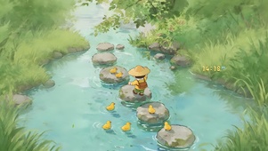 赶鸭子