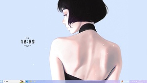 美背主题壁纸