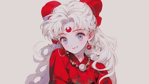 新年美少女