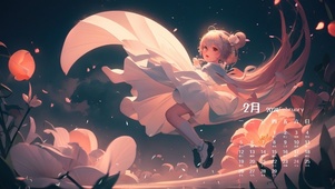 懵懂少女