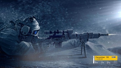 雪夜对狙（放音乐开火）