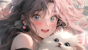 猫和少女（非主题）
