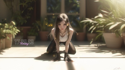 她的微笑是世间最温柔的风