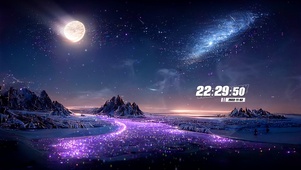 幻彩月色