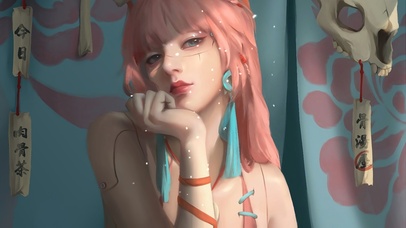 唯美气质美少女