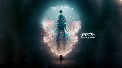 唯美梦幻古风苗族女神