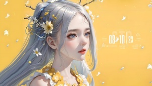 清纯古风美女