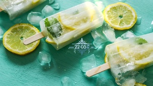 夏日清凉柠檬冰棍