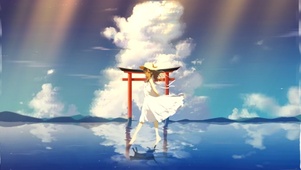 漫步在倒映天空的湖面之上