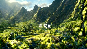 4K唯美治愈护眼山景