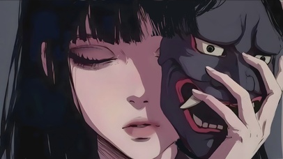 4K 暗黑纯欲 鬼面具 雏田