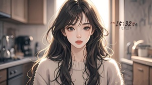 清纯韩系气质美女