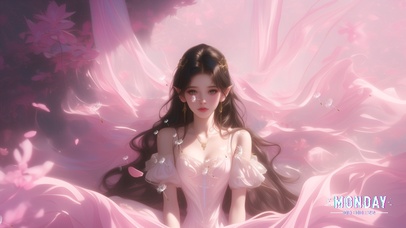 她的容颜宛如一场梦境