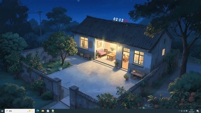 童年的乡村小院