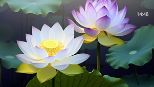 治愈荷花