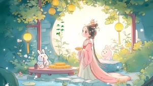 可爱小嫦娥