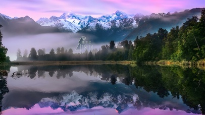 唯美迷雾清晨大好山河