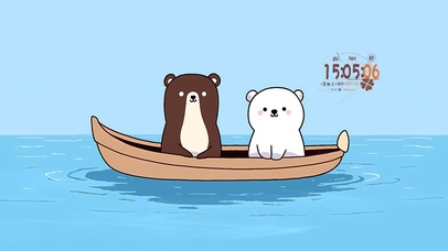 小熊划船旅行