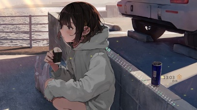 饭团悲伤美少女