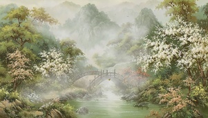 被绿意拥抱的时光