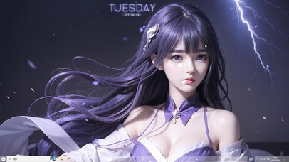 4k雷电纯欲美少女