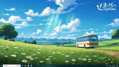 开往秋天的巴士