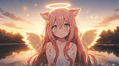 4k 清纯天使女孩