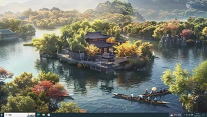 唯美风景AI壁纸-桌面主题